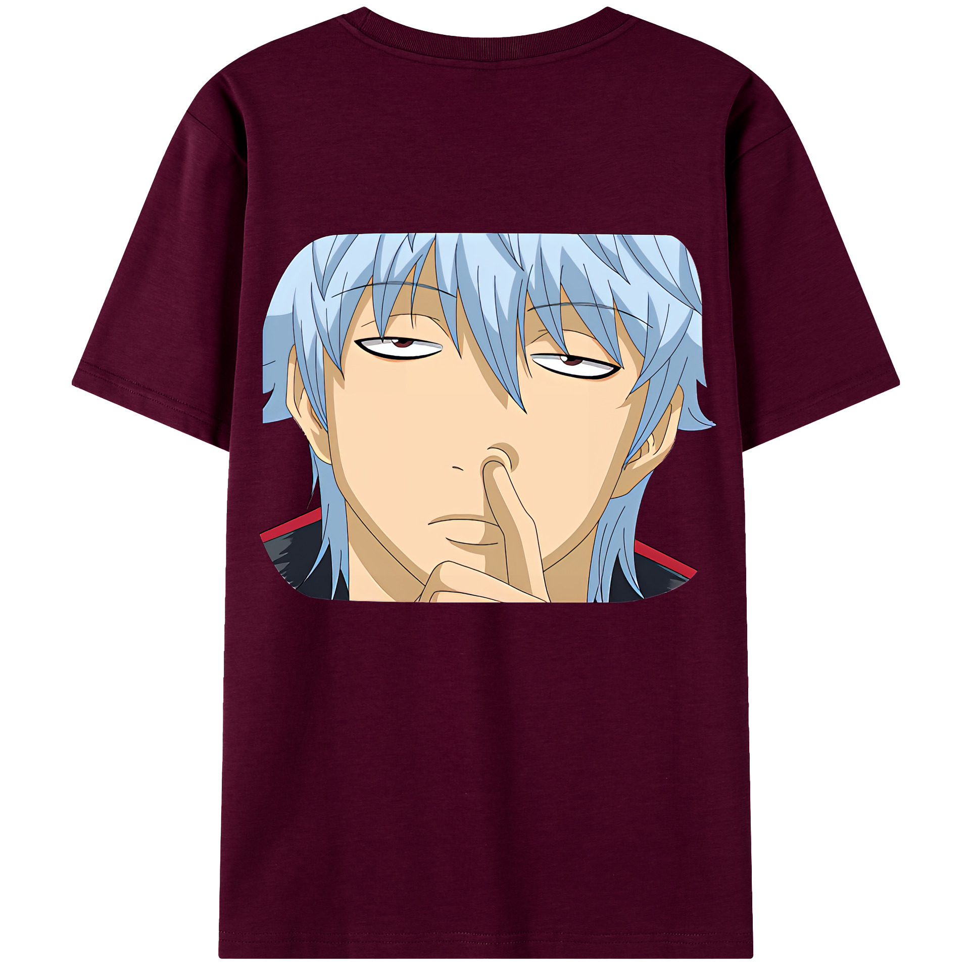 （画像用） ぎんたま 坂田銀時（さかたぎんとき） 神楽 志村新八（しむら しんぱち） GINTAMA Sakata Gintoki Kagura Shimura Shinpachi レディース半袖Tシャツ(バックプリント)